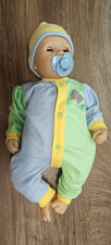 Zapf Creation CHOU CHOU 46 cm lebensechte Babypuppe Originalkleidung Schnuller