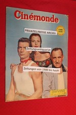 5554 Cinemonde 975 April 1953 Der Lohn der Angst Hildegard Knef Laurence Oliver