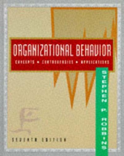 Organizational behaviour - organizational,