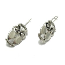 Sterling Silber Ohrringe Eulen