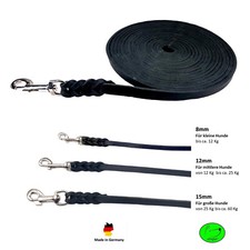 Hundeleine Schleppleine Leder