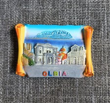 Italien Sardinien Olbia Magnet Kühlschrankmagnet Souvenir 