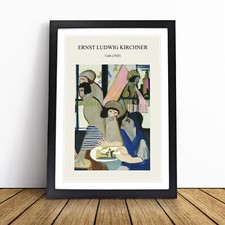 Cafe Druck von Ernst Ludwig