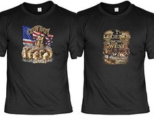 Indianer Cowboy Usa Motiv T-Shirt - Western - Countrykleidung Usa Style Shirt
