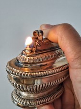 Ronson Queen Anne Petrol Lighter Working Briquet Feuerzeug Accendino