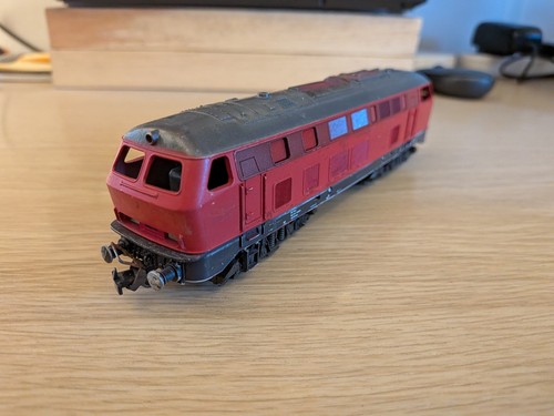 Spur rote bo diesellok - ho,