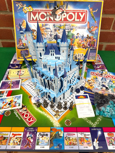Disney monopoly pop up - disney, 3d
