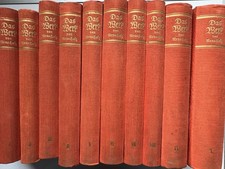 Holz, Arno - Das Werk. Erste Ausgabe 10 Bände (komplett) - Dietz 1924-1925