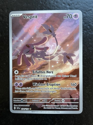 Pokemon karte vesprit ssp - karte,