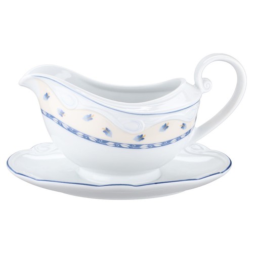 Sauciere mit teller - mit,