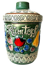 Traumhafter vintage rumtopf - traumhafter,
