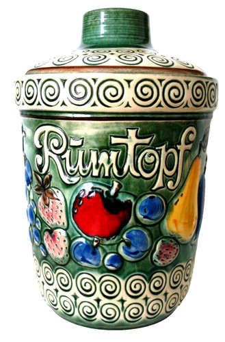 Traumhafter vintage rumtopf - vintage,