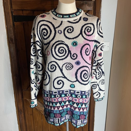 Vintage damen pullover weiß - vintage,