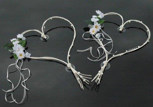Romantische herzen autoschmuck - herzen,