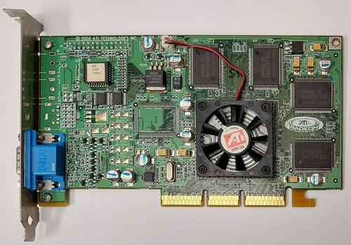 Ati radeon agp grafikkarte - ati,
