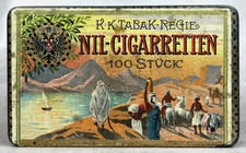 #582 Alte Zigarettenschachtel