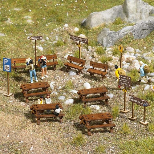 Busch 1484 wald rastplatz - 1484,