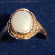 Ring 9 kt Gold 375 mit Opal