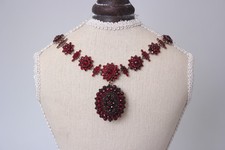 Antiker collier halskette mit - collier,