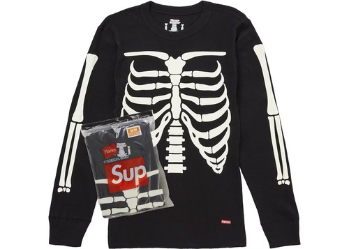 Supreme hanes bones thermal - x,