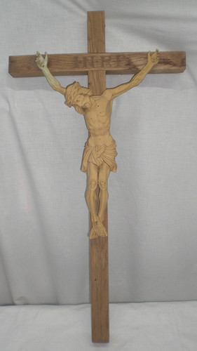Wandkreuz kruzifix holz - wandkreuz,