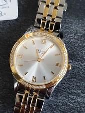 Regent Damen Armbanduhr * 5 Bar Swarovski Mineralglas Neu Unbenutzt  *NP128,-