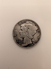 One Dime 1916 D