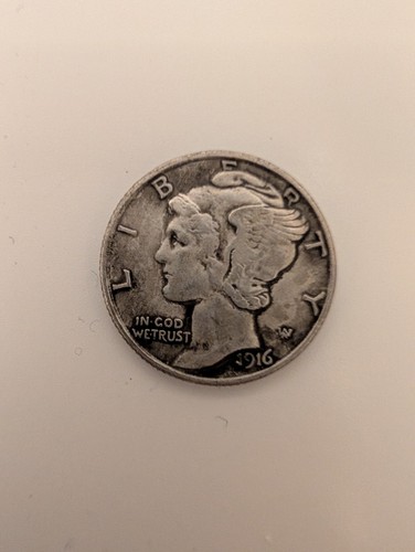 One dime 1916 - one,