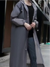 Erwachsener Regenmantel Kapuze Poncho Outdoor wieder verwendbarer Wasserdicht