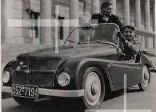 13x12cm Altes Baryt Foto 1951