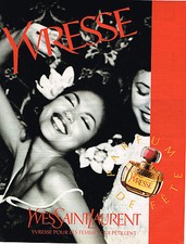 REKLAME WERBUNG 114 1996 YVES