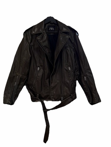 Zara kunstlederjacke damen - zara,