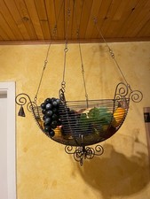 großer Hängekorb Metall Hängeampel  Obst Durchmesser ca.  53 cm