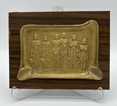 Antik koloniala relief messing - antik,