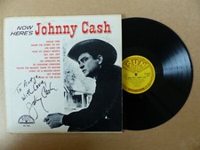 Johnny cash signed autogramm - johnny,