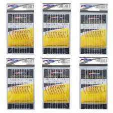 8 Forellenhaken gebunden mit Fluorcarbon Vorfach 2,50 m Tremarella Haken Forelle