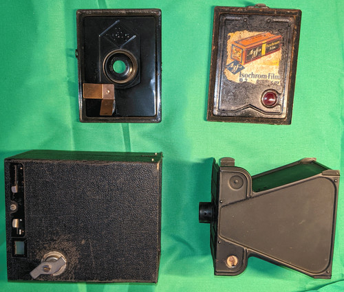 Agfa box rollfilm boxkamera - box,