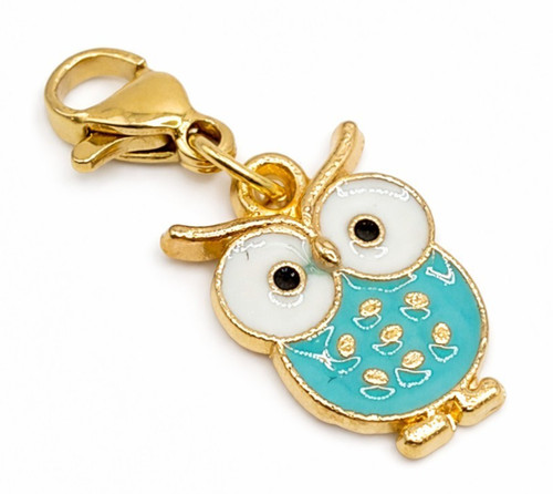 Eule charm clip anhänger - charm,