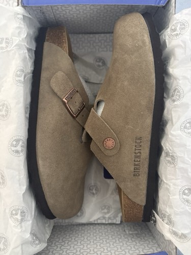 Birkenstock boston taupe - gs,