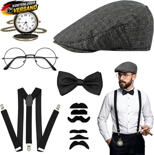 20er jahre kostüm - herren, set