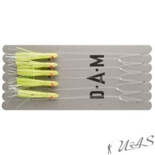 DAM Forellen & Barsch Paternoster Barsch Vorfach Makrelen Vorfach Gelb Gr.8 Kva