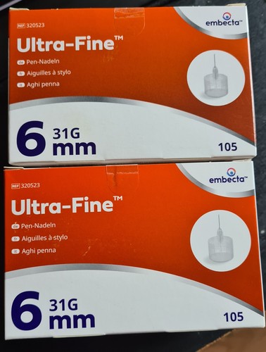 Ultra fine pen - bd, pen-nadeln