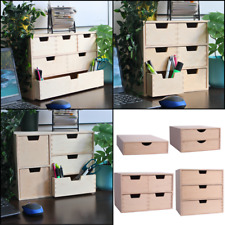 Schubladen-Box aus Holz | Regal Minikommode für Kleinigkeiten