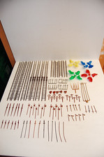 124 Waffen Leitern Zubehör für Merten Elastolin 4cm Figuren Ritter Landsknechte