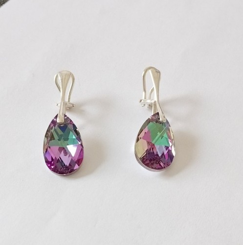 Silberohrringe 925 swarovski - silberohrringe,