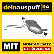 Endschalldämpfer für BMW 3er