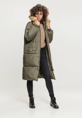 Ladies oversize faux - oversize, fur