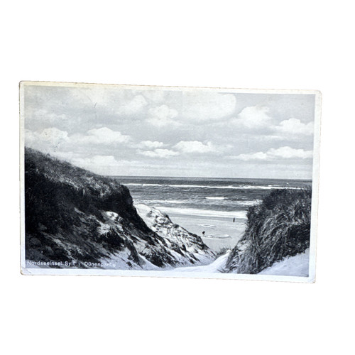 Postkarte sylt dünen - postkarte,
