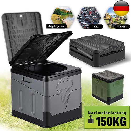 Faltbare eimertoilette - faltbare,