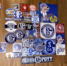 Ultras Gelsenkirchen Aufkleber FC.Schalke 04  (UGE,HGS,JC,NK,SELFS) Teil 3